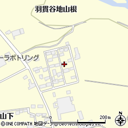 秋田県大館市岩瀬上軽石野38-69周辺の地図