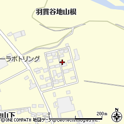 秋田県大館市岩瀬上軽石野38-52周辺の地図