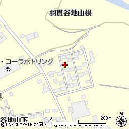 秋田県大館市岩瀬上軽石野38-44周辺の地図