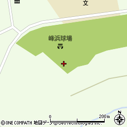 秋田県八峰町（山本郡）峰浜田中（鳥矢場）周辺の地図