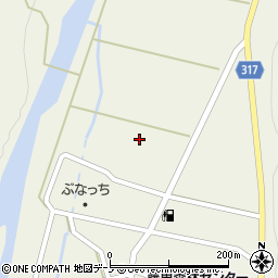 秋田県山本郡藤里町藤琴三ツ谷脇周辺の地図
