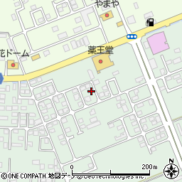 秋田県大館市観音堂439-3周辺の地図