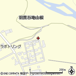 秋田県大館市岩瀬上軽石野38-59周辺の地図