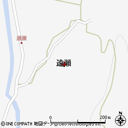 青森県三戸郡田子町遠瀬周辺の地図