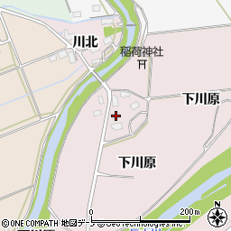 秋田県大館市東二ツ屋40周辺の地図