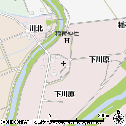 秋田県大館市東二ツ屋42周辺の地図