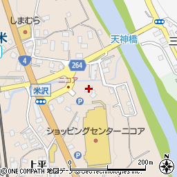 〒028-6104 岩手県二戸市米沢の地図