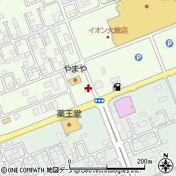 秋田県大館市大田面388周辺の地図