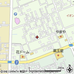 秋田県大館市大田面367-8周辺の地図