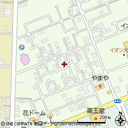 秋田県大館市大田面349-8周辺の地図