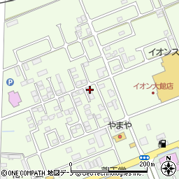 秋田県大館市大田面346-3周辺の地図