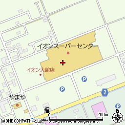 メガネのタカヤ　イオンスーパーセンター大館店周辺の地図