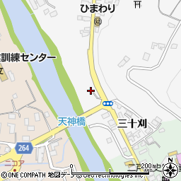 岩手県二戸市堀野下タ川原28周辺の地図