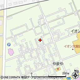 秋田県大館市大田面330周辺の地図