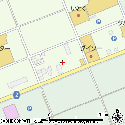 秋田県大館市大田面191周辺の地図