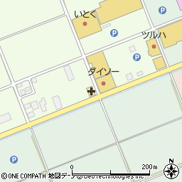 秋田県大館市大田面109周辺の地図