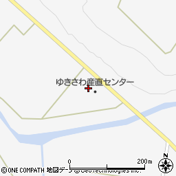 ゆきさわ産直センター周辺の地図