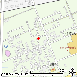 秋田県大館市大田面329-5周辺の地図