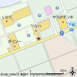 秋田県大館市大田面41周辺の地図