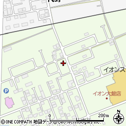 秋田県大館市大田面313周辺の地図