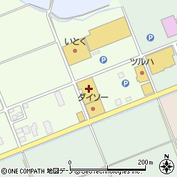 秋田県大館市大田面40周辺の地図