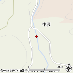 岩手県二戸市上斗米中沢73周辺の地図