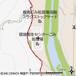 秋田県鹿角市十和田毛馬内鹿倉崎周辺の地図