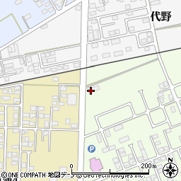 秋田県大館市大田面297-2周辺の地図