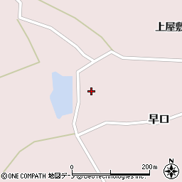 秋田県大館市早口羽立岱1周辺の地図