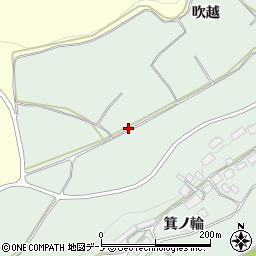 秋田県鹿角市十和田大湯吹越8周辺の地図