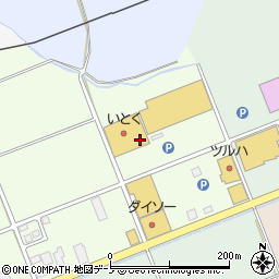 いとく樹海店周辺の地図