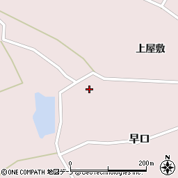 秋田県大館市早口羽立岱42周辺の地図