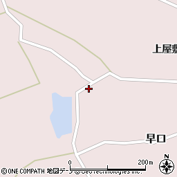 秋田県大館市早口羽立岱41周辺の地図