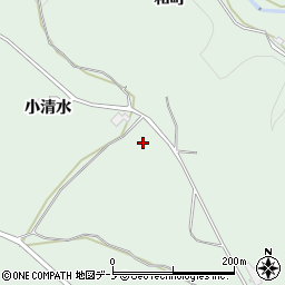 秋田県鹿角市十和田大湯和町周辺の地図