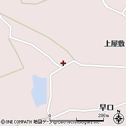 秋田県大館市早口羽立岱31周辺の地図