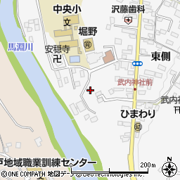 岩手県二戸市堀野下タ川原54周辺の地図