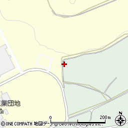 秋田県鹿角市十和田大湯吹越3周辺の地図