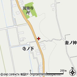 秋田県鹿角郡小坂町荒谷寺ノ下周辺の地図