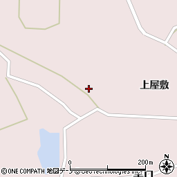 秋田県大館市早口上屋敷94周辺の地図