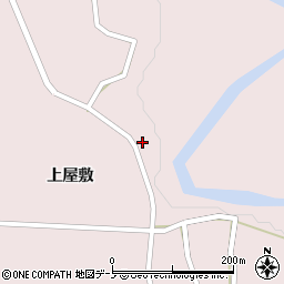 秋田県大館市早口上屋敷59周辺の地図