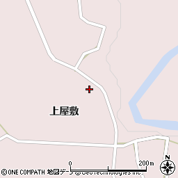 秋田県大館市早口上屋敷46周辺の地図