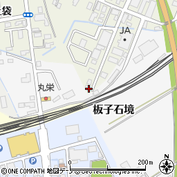 秋田県大館市釈迦内街道上31周辺の地図