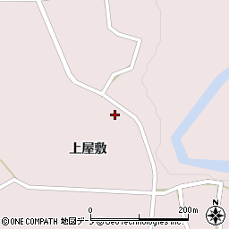 秋田県大館市早口上屋敷49周辺の地図