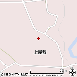 秋田県大館市早口上屋敷18周辺の地図