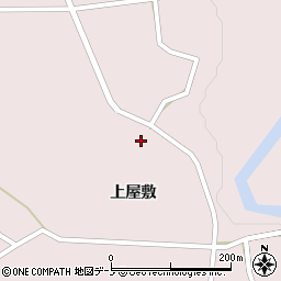 秋田県大館市早口上屋敷51周辺の地図