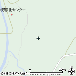 岩手県九戸郡洋野町大野第６７地割周辺の地図