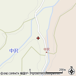 岩手県二戸市上斗米中沢5周辺の地図