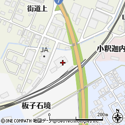 株式会社アキタサトー商会　大館営業所周辺の地図