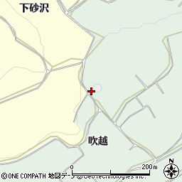 秋田県鹿角市十和田大湯吹越34周辺の地図