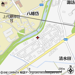 秋田県大館市大茂内諏訪下62-11周辺の地図